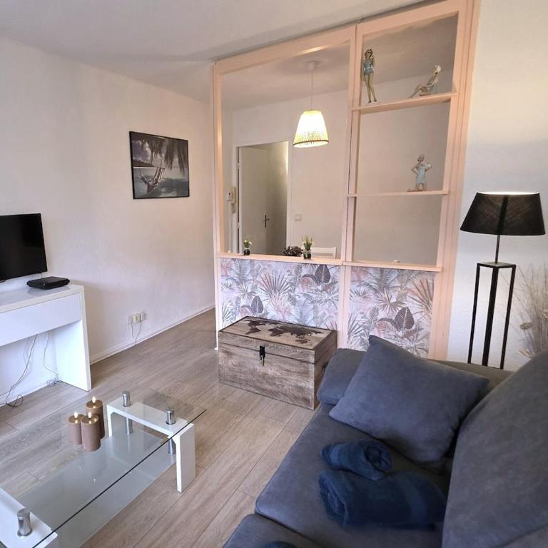 Studio 4 pers piscine plage à pied - Appartement - Vue sur Jardin - 4