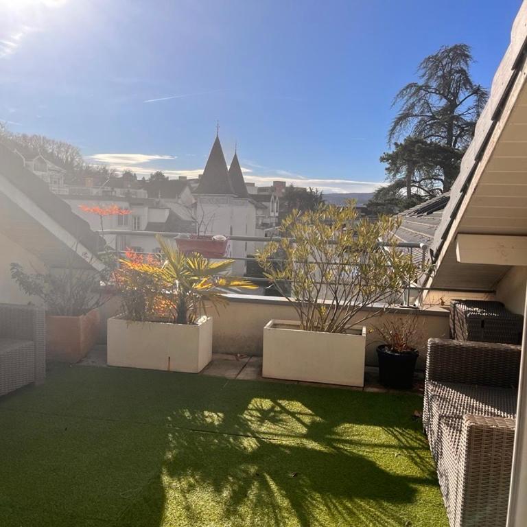 Modern Apartment in Annemasse 15 mins to Geneva with private free parking - Chambre Double avec Terrasse - 4
