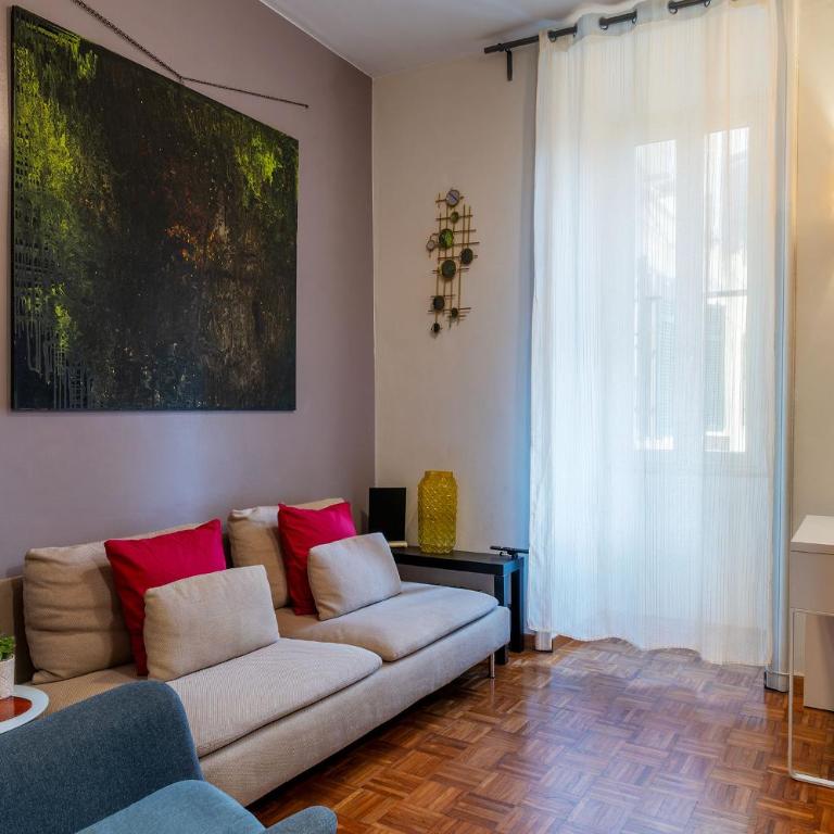 GuestHost - Cozy Apartment Re di Roma Metro Area - Appartamento Deluxe con 2 Camere da Letto - 5