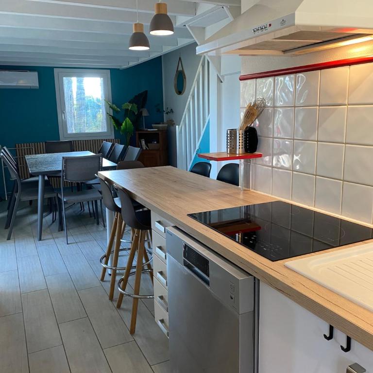 Chalet 6 personnes Khelus Club - piscine collective - Maison 3 Chambres - 9