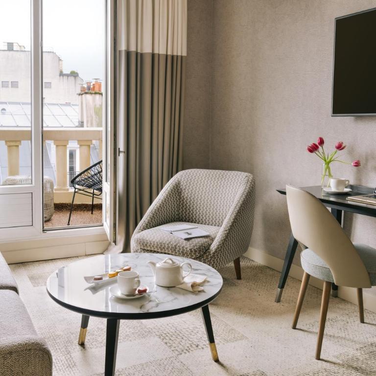 Hôtel Atala Champs Elysees - The Timeless Suite - Eiffel Tower View - 5