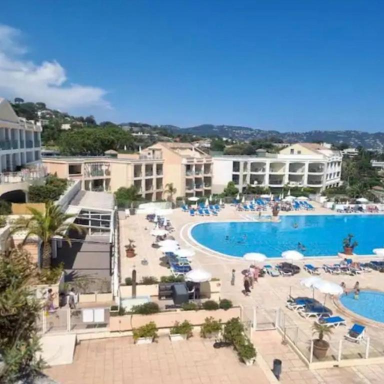Résidence piscine vue mer parking 4 personnes - Apartment mit 1 Schlafzimmer, Meerblick und Terrasse - 14