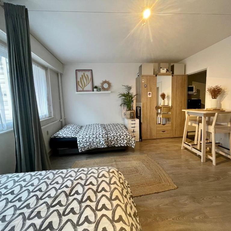 4 personnes, Parking gratuit, Proche centre ville - One-Bedroom Apartment - 1