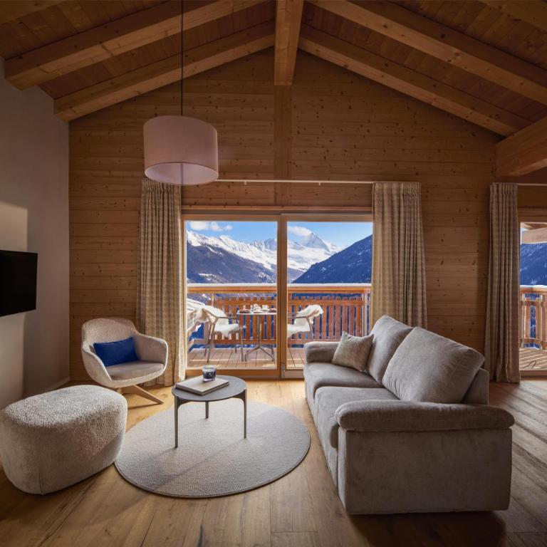 Dent Blanche Resort - TemptingPlaces Collection - Apartment mit 3 Schlafzimmern und Balkon - 2