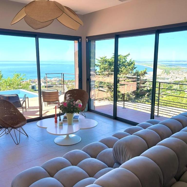 Villa Miougrano, Vue Exceptionnelle, Standing, Piscine, Climatisation - Villa - 3