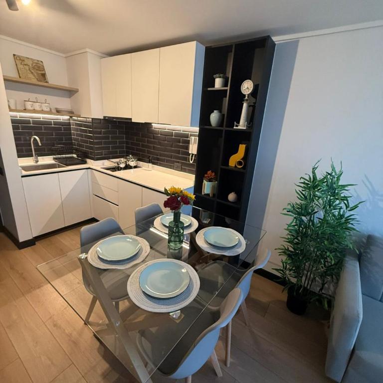 Departamento moderno en Ñuñoa, a pasos del metro Irarrazaval - One-Bedroom Apartment - 4