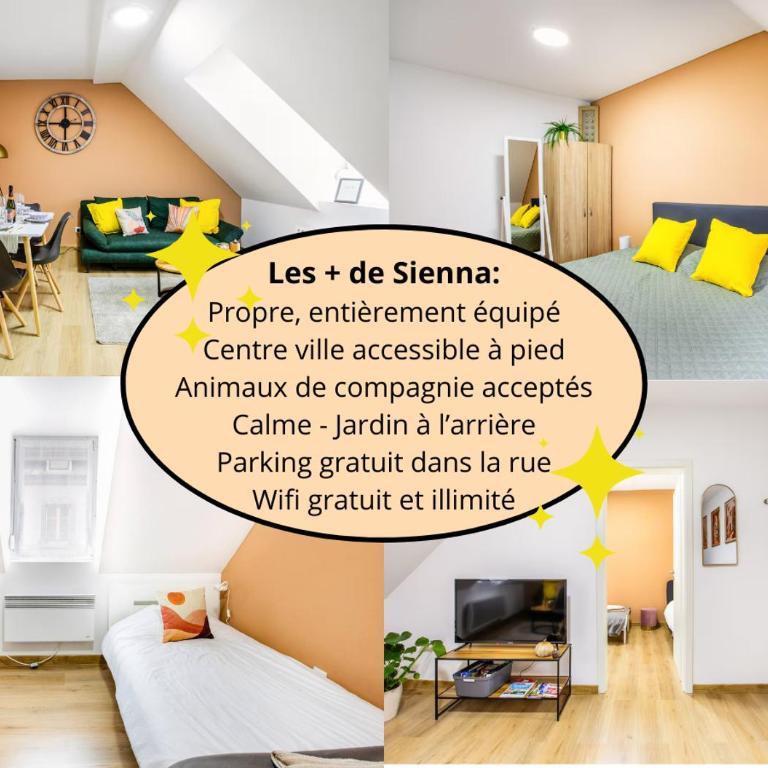Sienna - Calme et bien-être au coeur de Mulhouse - Two-Bedroom Apartment - 2