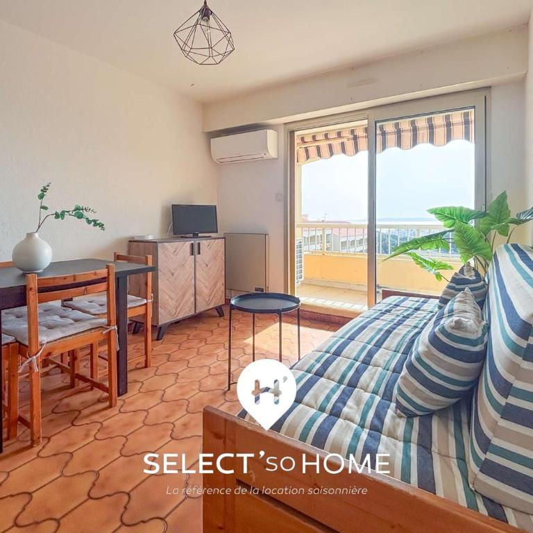 SELECT'soHOME - Appartement pour 4 personnes avec parking privé et vue mer panoramique à La Favière - BRISE MARINE - Appartement - Vue sur Mer - 4