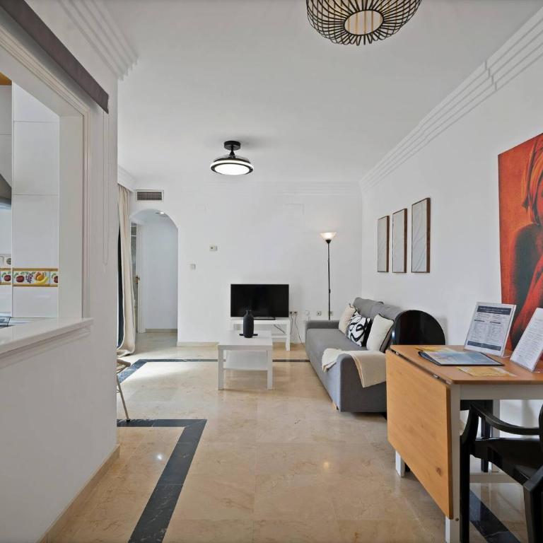 Playa del Cable Apartment, Banana Beach Marbella - Apartamento de 1 dormitorio con vistas al mar - 7