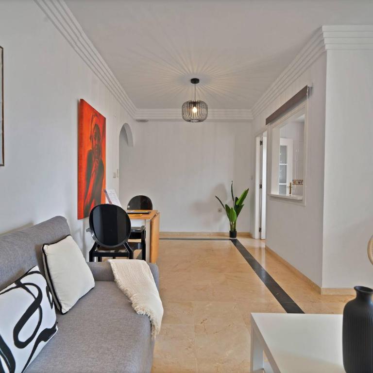 Playa del Cable Apartment, Banana Beach Marbella - Apartamento de 1 dormitorio con vistas al mar - 9