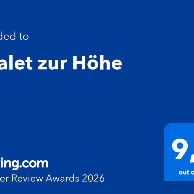 Chalet zur Höhe - Appartamento con Balcone - 68
