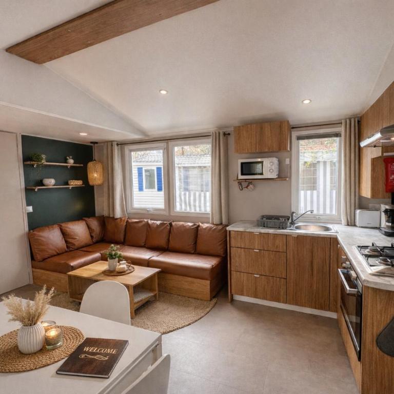 Rêve & Océan pour 6-8 pers, terrasse et piscine - Mobile Home - 10