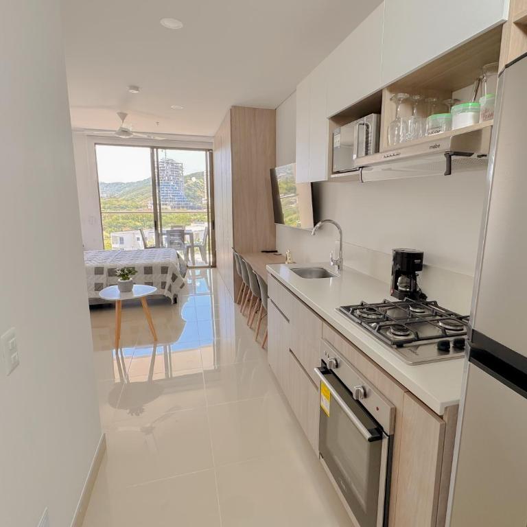 Aptos vacacionales para estrenar en Reserva del Mar II - Bedviajes - Estudio con balcón - 11