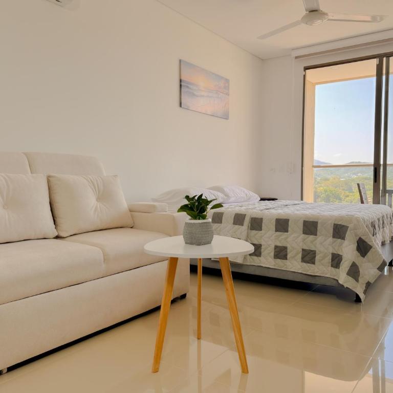 Aptos vacacionales para estrenar en Reserva del Mar II - Bedviajes - Estudio con balcón - 2