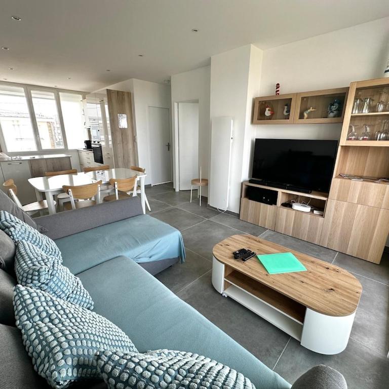Océane - Appartement pour 6 personnes moderne avec balcon vue mer - Apartment mit 3 Schlafzimmern und Meerblick - 7