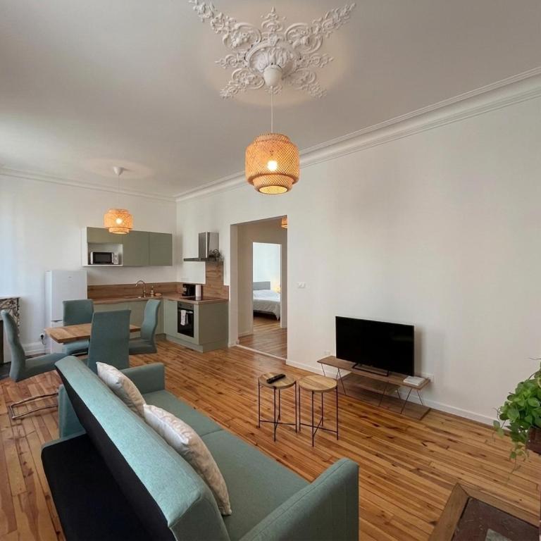 T2 Haussmannien rénové avec charme et modernité - Appartement 1 Chambre - 5