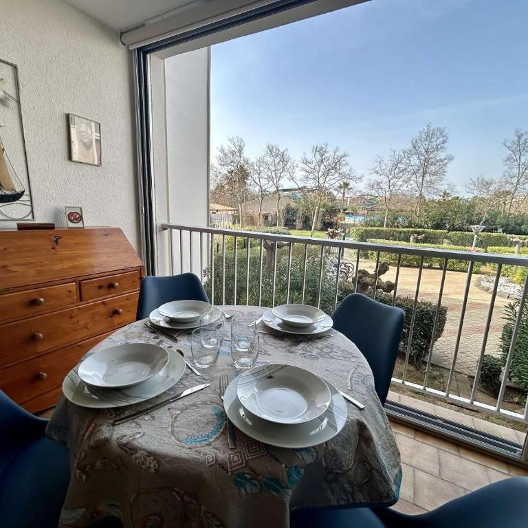 Appt 2 pièces cabine 5 couchages CAP D'AGDE CT980-B18 - Apartment mit 1 Schlafzimmer und Aussicht - 14