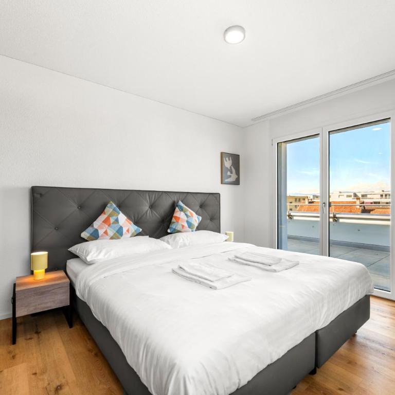 Penthouse Exclusif - Grande Terrasse - Avenches - Self Check-in - Superior Apartment mit Balkon - 3