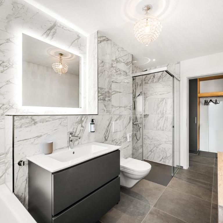 Penthouse Exclusif - Grande Terrasse - Avenches - Self Check-in - Superior Apartment mit Balkon - 10