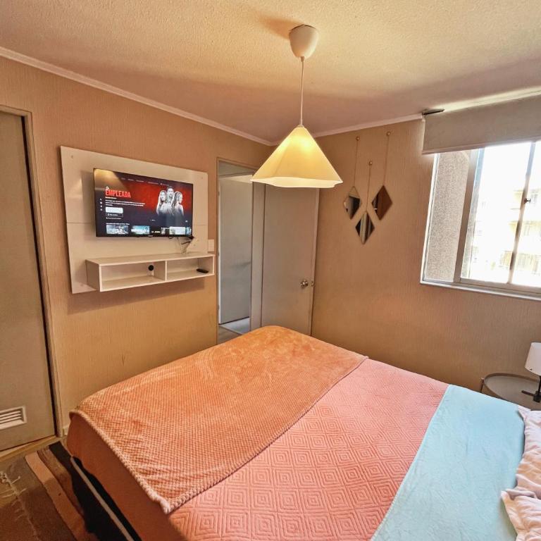 Departamento en condominio con áreas verdes - Three-Bedroom Apartment with Balcony - 7