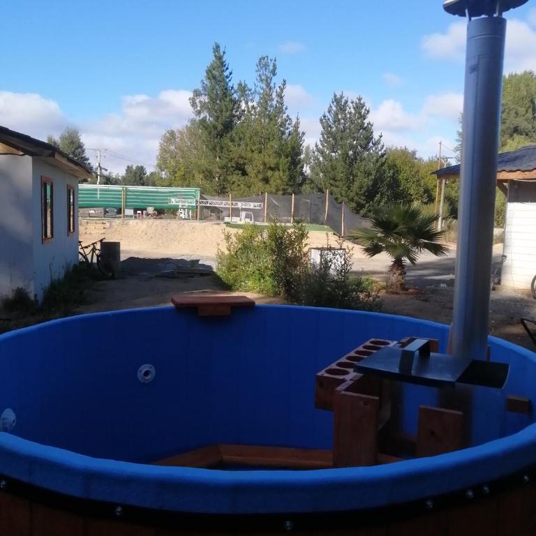 Cabañas Montina Hualqui piscina y tinaja - One-Bedroom House - 10