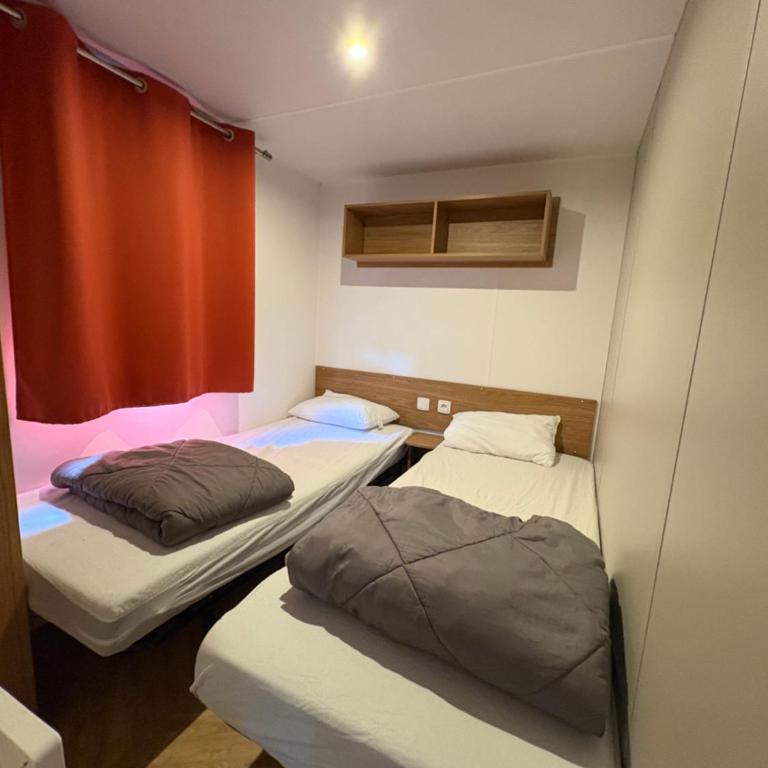 Mobil-home 3 chambres avec terrasse et plancha Camping Les Viviers Cap-Ferret - Mobile Home - 3