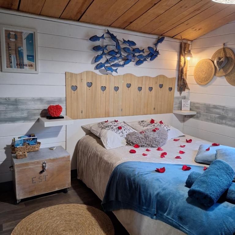 Cabane planquée tout confort, havre de paix , nature - Chalet 1 Chambre - 13