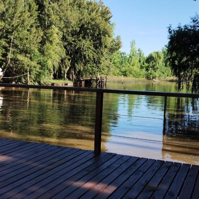Verdeculturadelta Cabaña En Delta Tigre, Isla Muy Cerca Del Continente Con Pileta Y Playa Humeda , pet Friendly - Casa con 1 dormitorio - 4