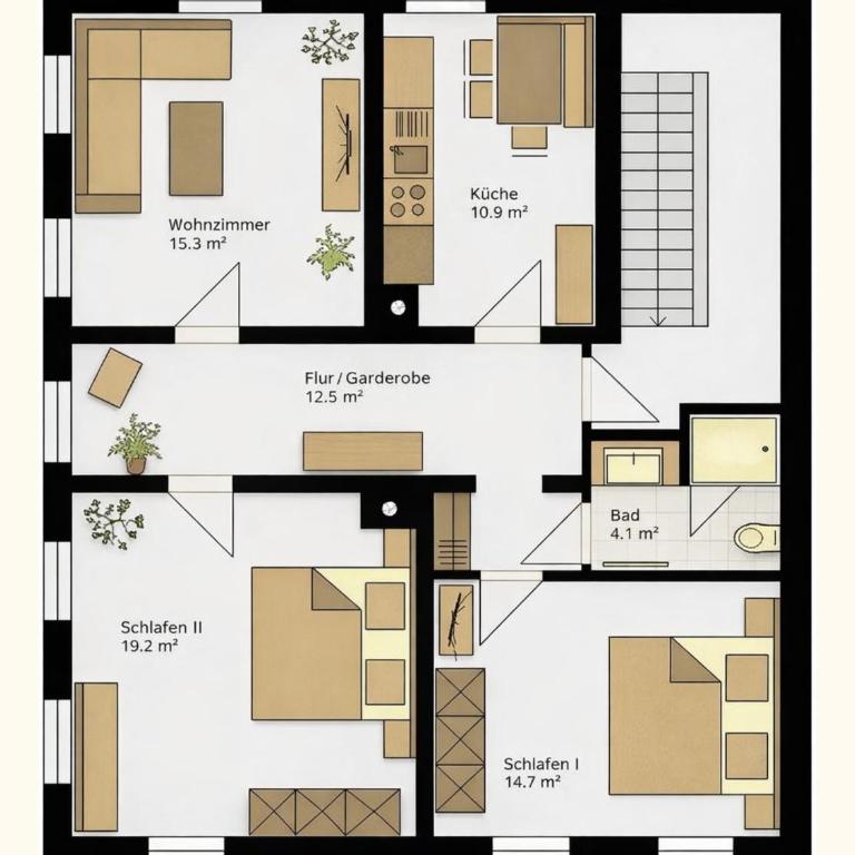 Fewo Hengge am Dorfbrunnen Wertach - Apartment mit 2 Schlafzimmern - 21