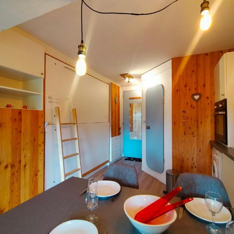 Studio à Avoriaz - 4 pers, Balcon, Lave-linge, Vue domaine skiable - FR-1-633-72 - Studio - 10