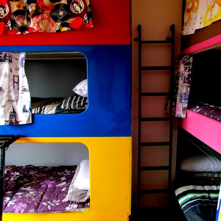 La Casa Azul Hostel - Cama en habitación compartida mixta de 6 camas - 11