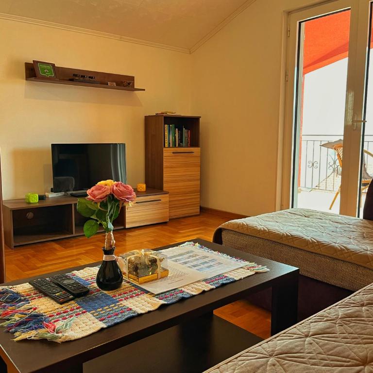 Apartments Lazarević - Comfort One-Bedroom Apartment with Balcony and Sea View - 9