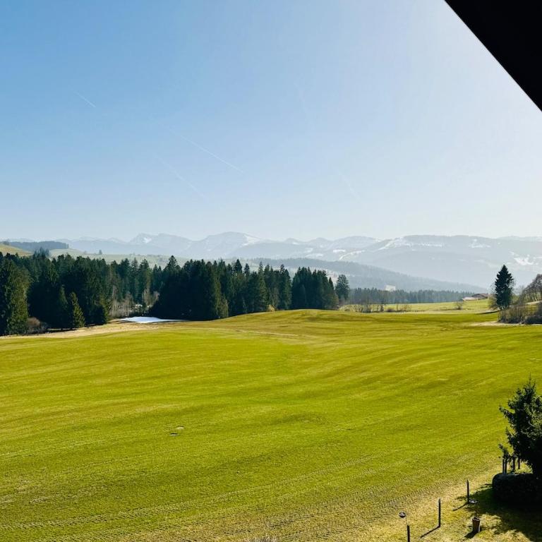 Berglounge Oberreute - Dein Allgäuer Logenplatz - Apartment mit 1 Schlafzimmer, Balkon und Bergblick - 34