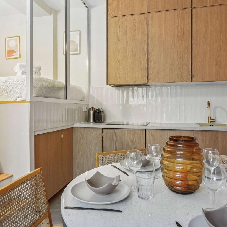 Modern & quiet flat- 1bdr 4P in the heart of Paris - Appartement - Rez-de-Chaussée - 6