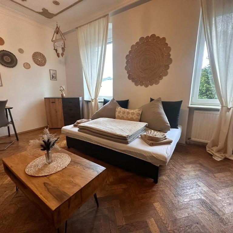 Urban Spacious Bright Apartment with DanubeView - Apartment mit 1 Schlafzimmer - 12