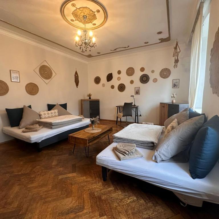 Urban Spacious Bright Apartment with DanubeView - Apartment mit 1 Schlafzimmer - 14