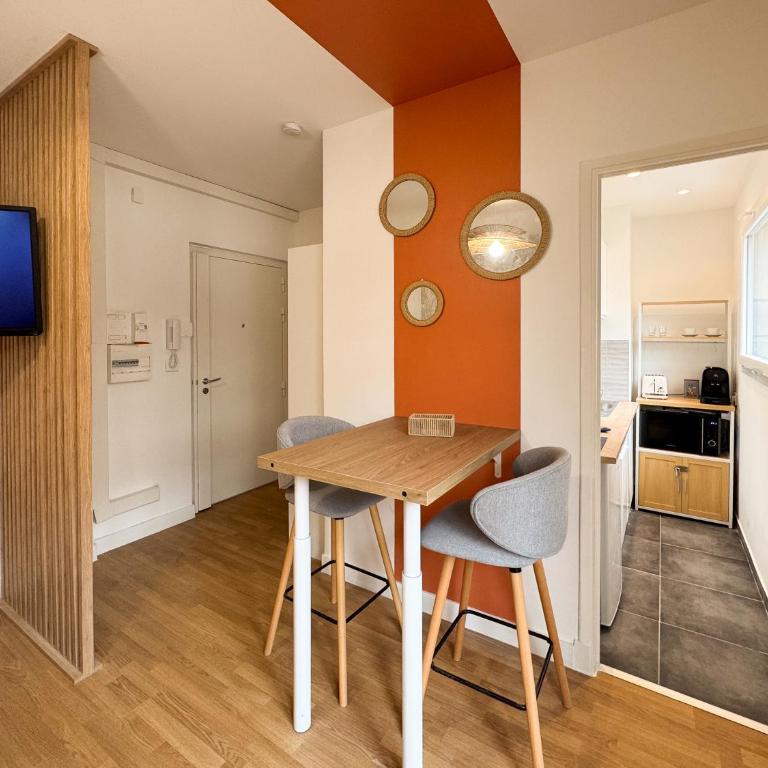 Studio Cosy Carnot - 15 min des Plages - Appartement 1 Chambre - 10