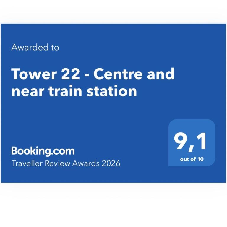 Tower 22 - Centre and near train station - Appartamento con 1 Camera da Letto - 3