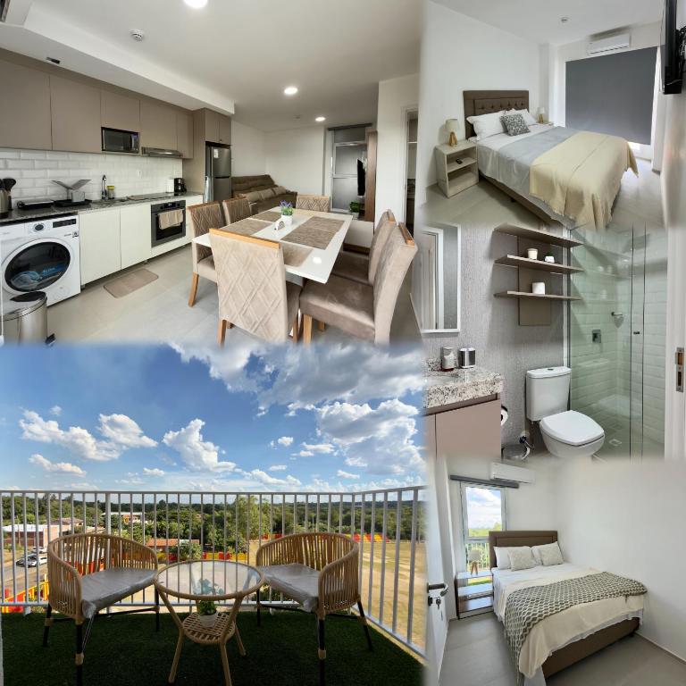Departamento a 5 min del Aeropuerto Piscina y Terraza - Two-Bedroom Apartment - 2