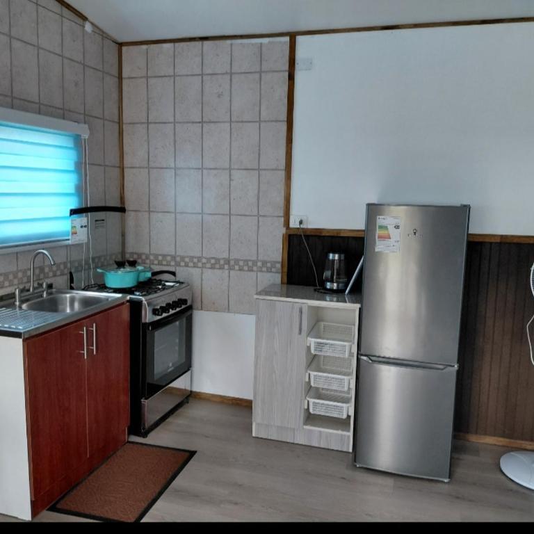 Cabaña a 800 metros del centro de cunco - One-Bedroom House - 3