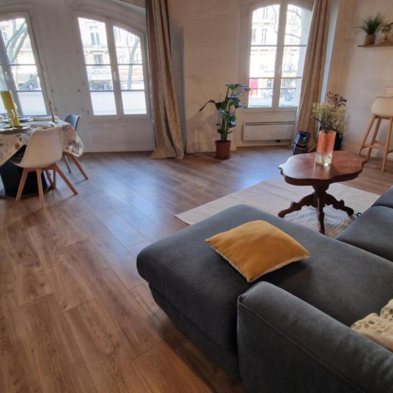 Gare Montoparnasse ,awesome, 76 m2 2 bedroom,,center of st Germain ,5 mins Eiffel tour and Louvre meusm ,2 mins latin dustrict and Cathedral of Notre of Paris - Appartement 1 Chambre - 10