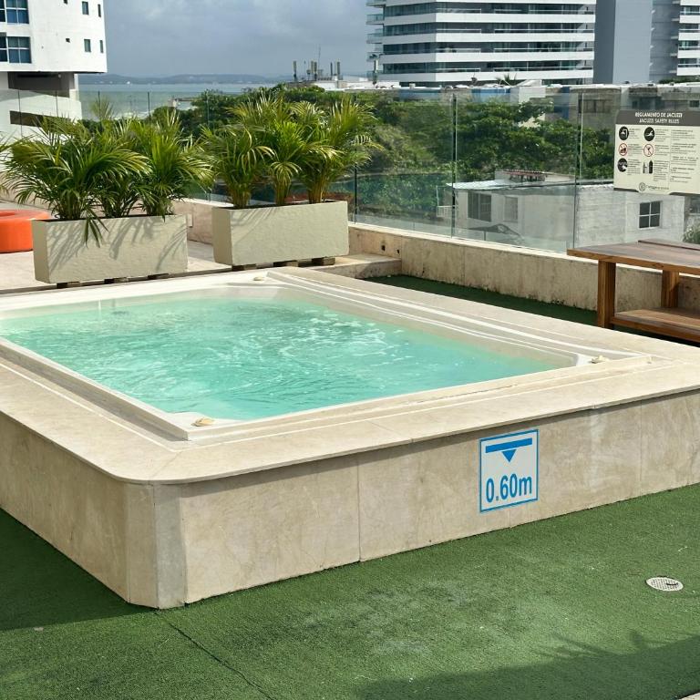 cartagena beach resort - Studio with Pool View - 9