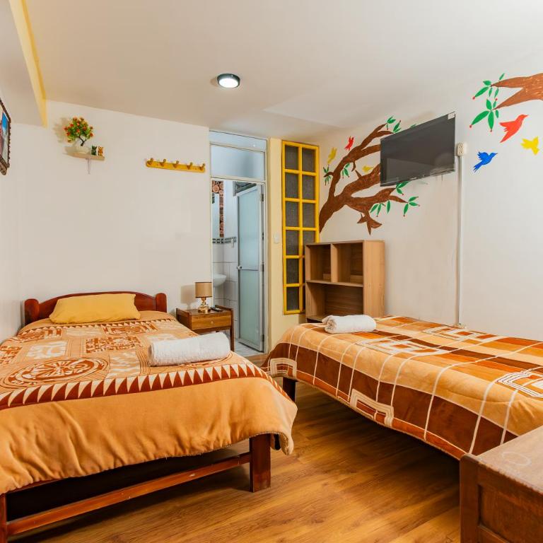 Sueños de San Blas Hostel - Habitación Doble con baño privado - 1 o 2 camas - 5