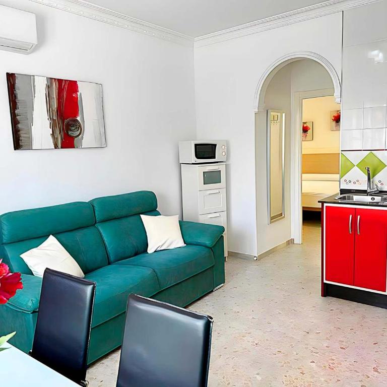Apartamento con Aire Acondicionado y WiFi a Pasos de la Playa - Apartamento - 3