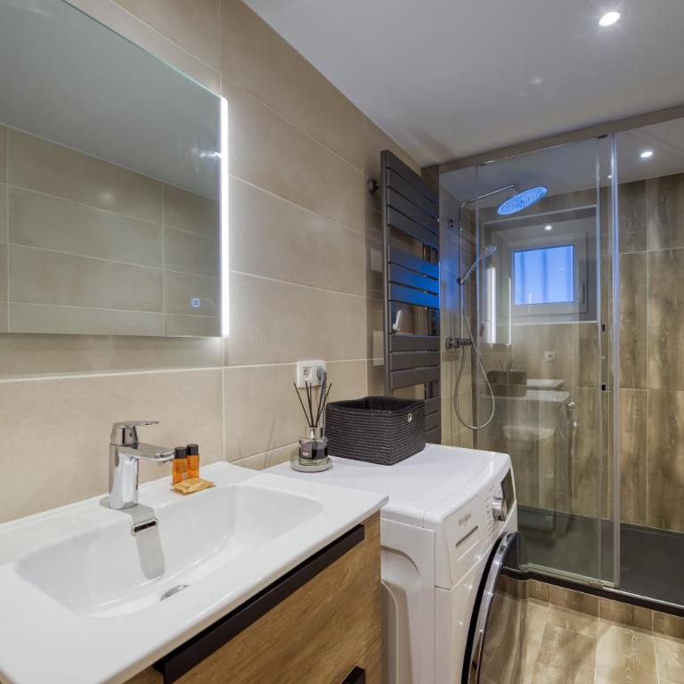 Lou Dava Chic Apt Near Centre Chamonix - Happy Rentals - Apartamento - 6