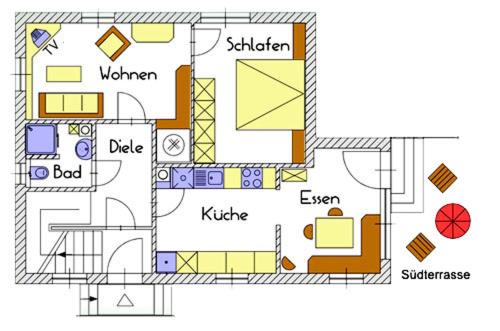Frühholz - Das Ferienhaus - - Apartment mit 1 Schlafzimmer und Garten - 3