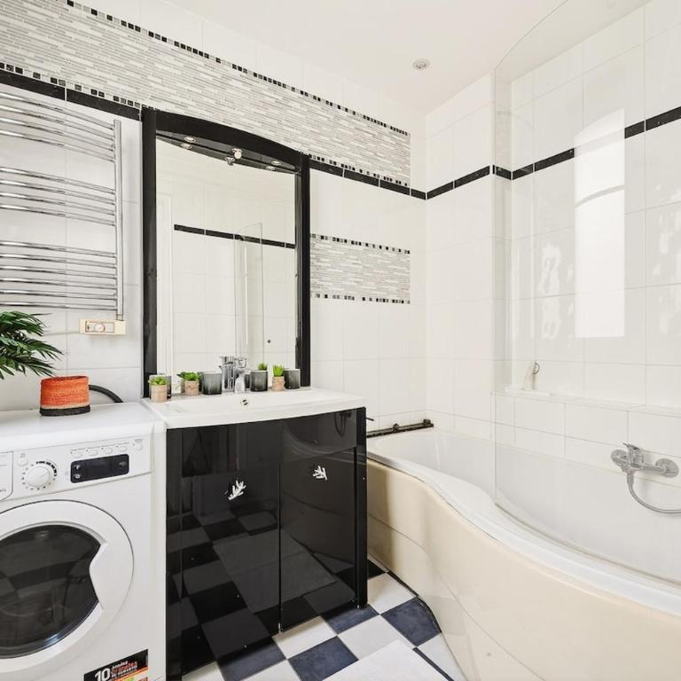 Nice 1BR flat 3 min to Pont-Cardinet Station - Appartement 1 Chambre - 12