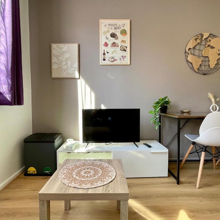 Studio du Pont Valentré - Avec lit double et parking - Appartement 1 Chambre - 7