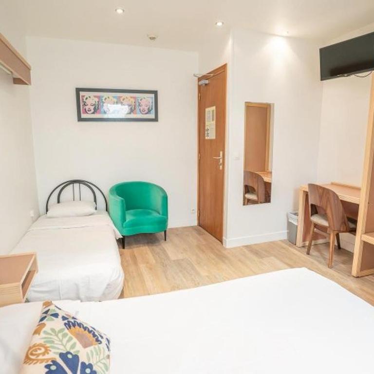 Hôtel Edgar Quinet - Chambre Triple - 2