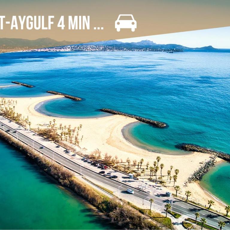 Studio 24m2 - parking - clim - piscine - mer à 100m - Apartment mit 2 Schlafzimmern - 22